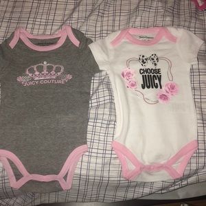 Juicy couture onesies